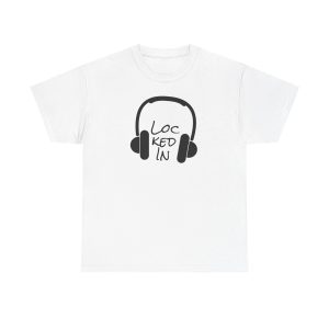 Locked In Headphones Tee | Do Not Disturb Music Lover Shirt