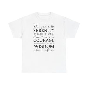 Serenity Prayer Tee | Inspirational Scripture Tee