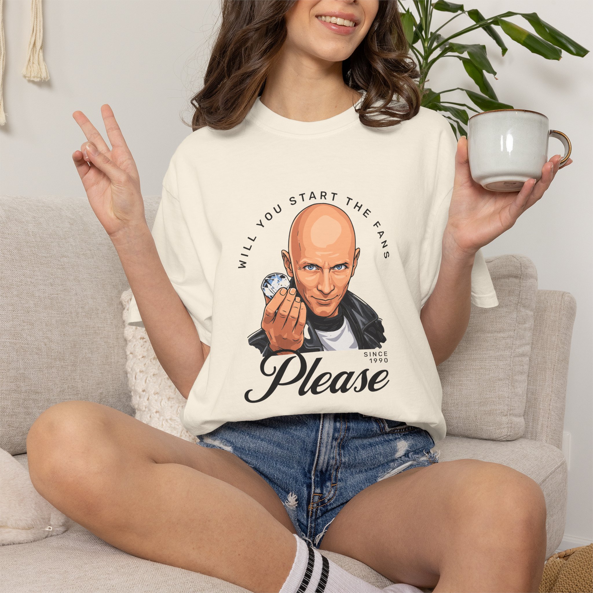 Crystal Maze Fans Please T Shirt Retro TV Game Show Quote Tee Nostalgic British Television Shirt Classic Game Show Fan Gift - Image 7