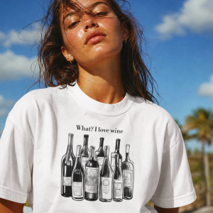 Wine Lover T Shirt What I Love Wine Funny Quote Tee Black White Bottle Graphic Shirt Wine Drinker Gift Tee Sarcastic Wine Humor Shirt