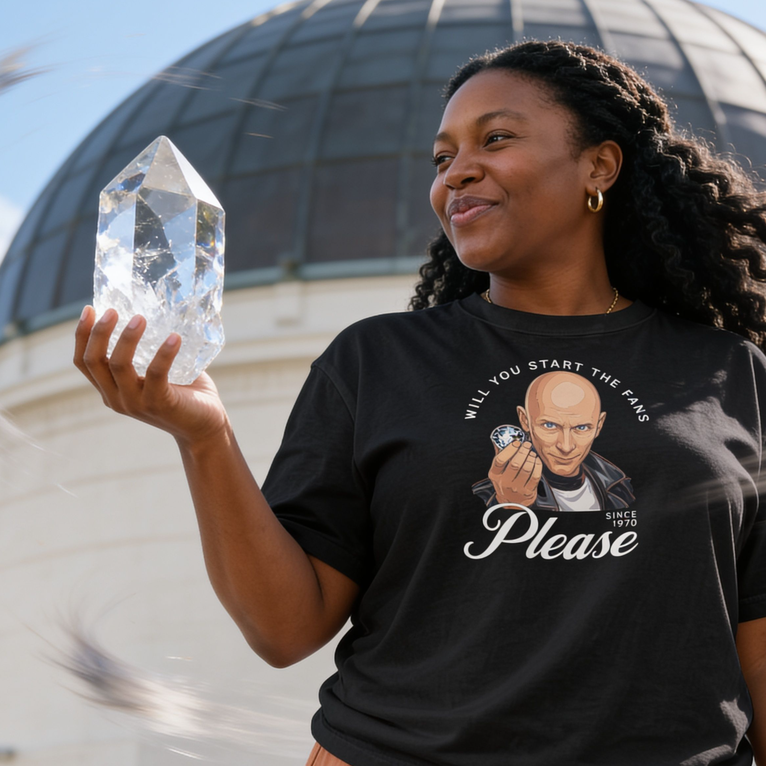 Crystal Maze Fans Please T Shirt Retro TV Game Show Quote Tee Nostalgic British Television Shirt Classic Game Show Fan Gift - Image 4
