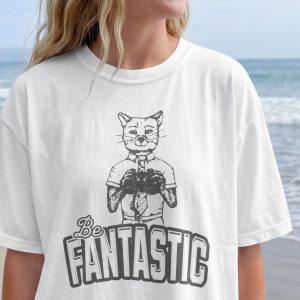 Fantastic Fox T Shirt Fox Lover Graphic Tee Woodland Animal Shirt Quirky Fox Design Gift Nature Lover Tee Foxy Graphic Shirt