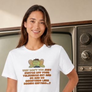 Why Don't You 1973 T Shirt Retro Kids TV Show Throwback Tee British Children Television Nostalgia Shirt Classic BBC Program Gift