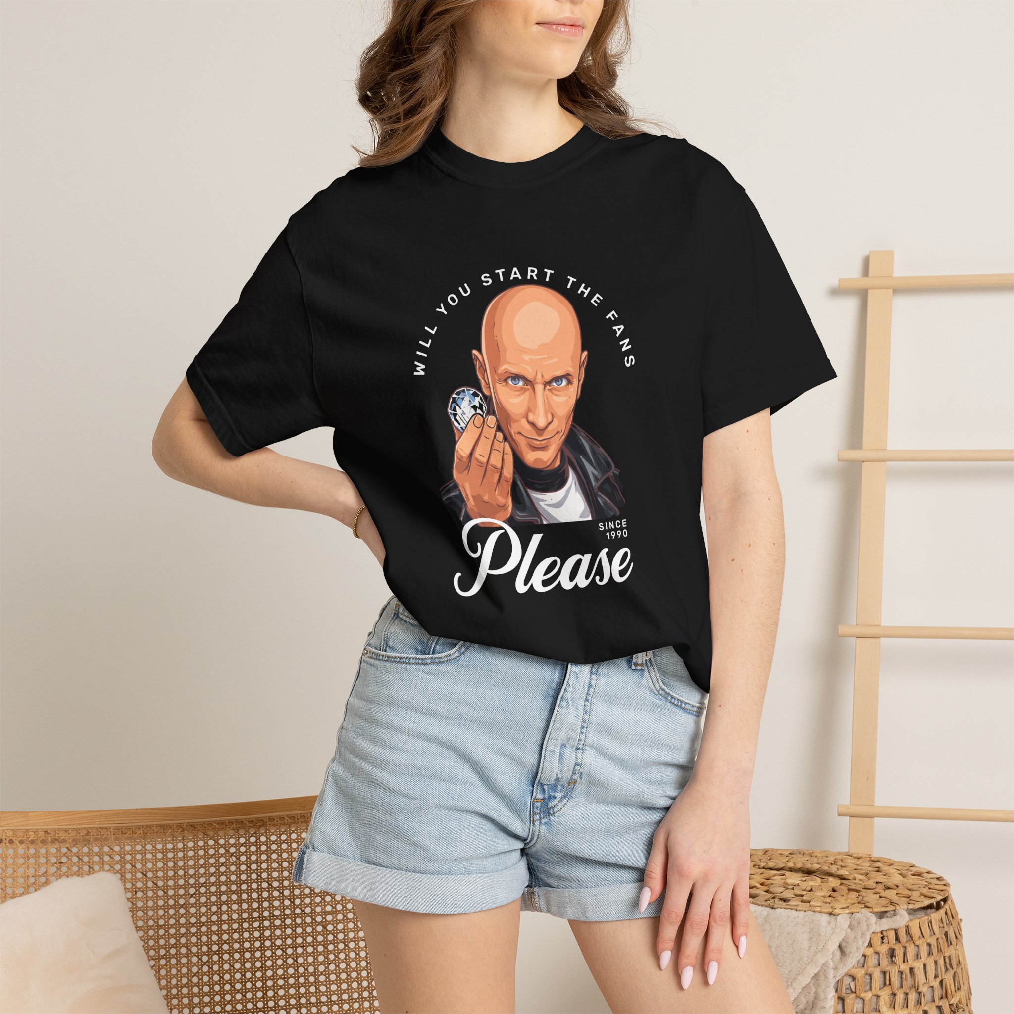 Crystal Maze Fans Please T Shirt Retro TV Game Show Quote Tee Nostalgic British Television Shirt Classic Game Show Fan Gift - Image 3