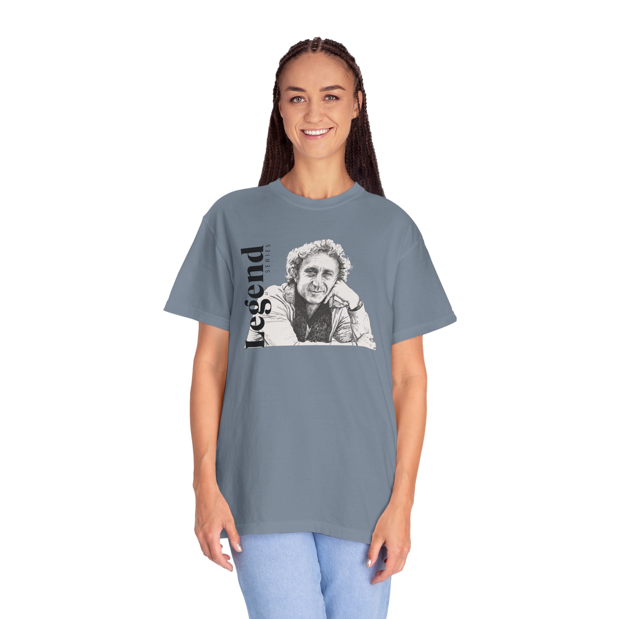 Gene Wilder Legend Series T Shirt Original Sketch Portrait Graphic Tee Comedy Legend Tribute Shirt Classic Film Icon Gift Actor Tee - Image 10