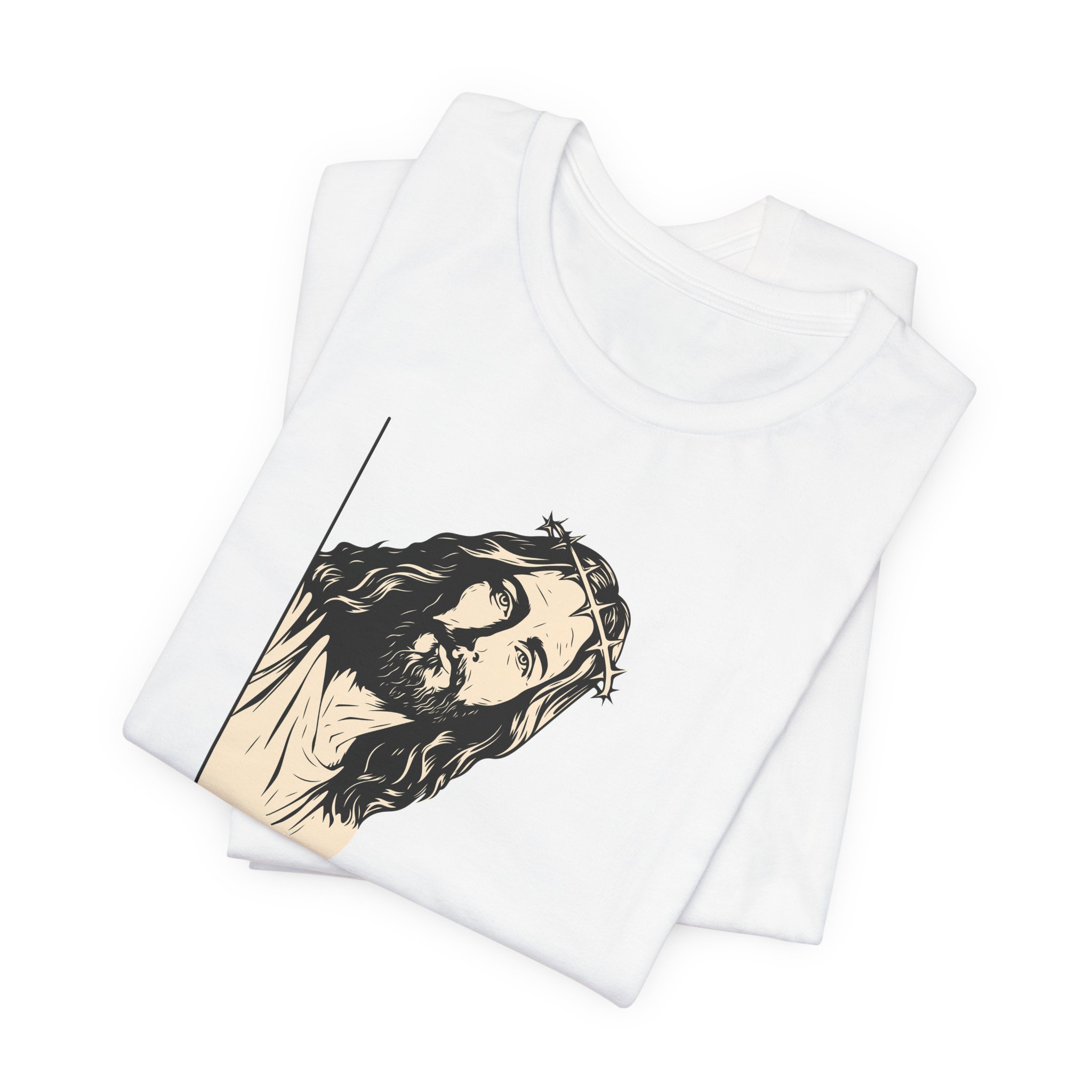 Jesus I Saw That T Shirt Funny Christian Humor Graphic Tee Religious Joke Shirt Faith Comedy Gift Funny Jesus Peeking Tee - Image 9