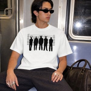 The Usual Insects T Shirt Funny Bug Police Lineup Parody Graphic Tee Insect Humor Shirt Cult Film Parody Gift Funny Nature Tee