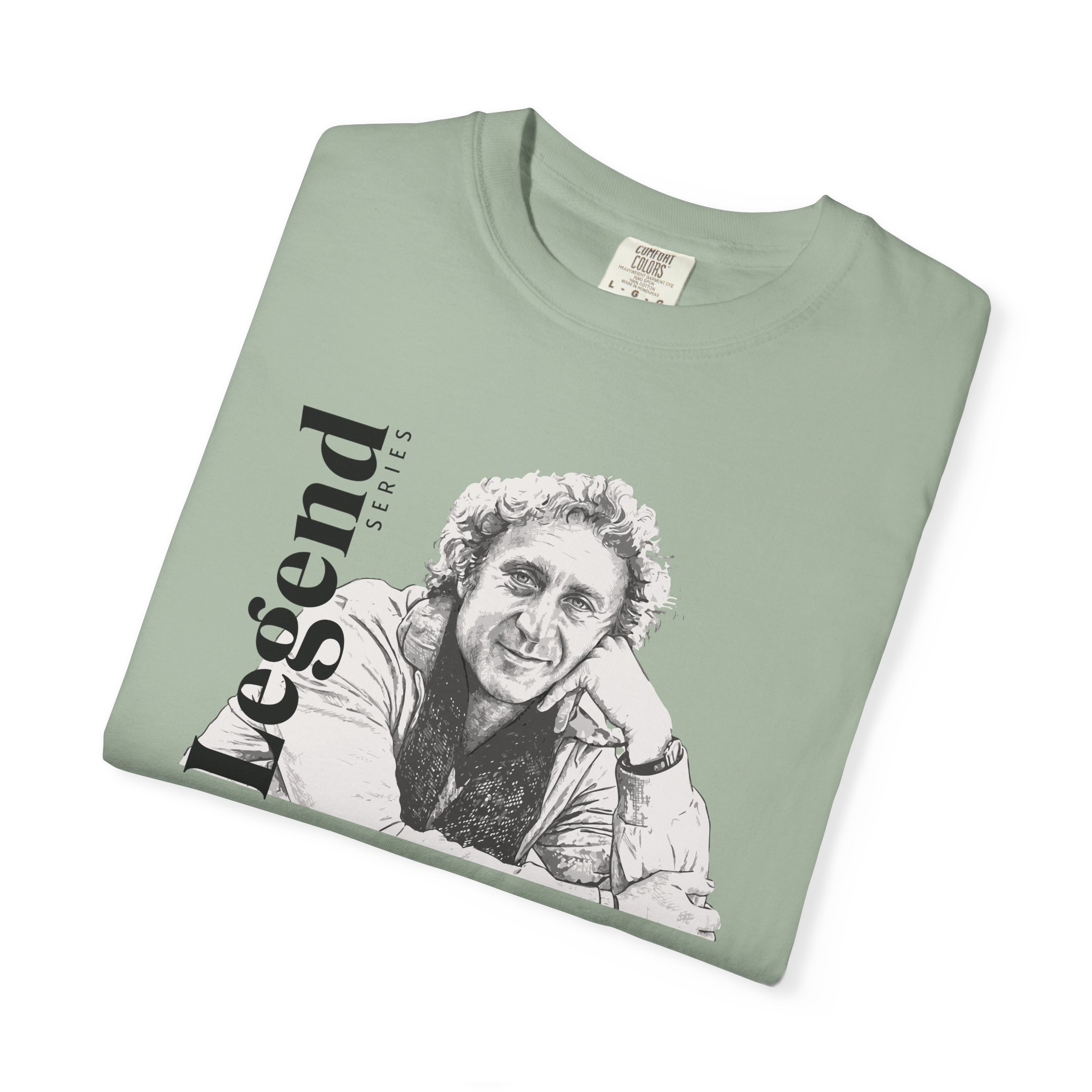 Gene Wilder Legend Series T Shirt Original Sketch Portrait Graphic Tee Comedy Legend Tribute Shirt Classic Film Icon Gift Actor Tee - Image 7