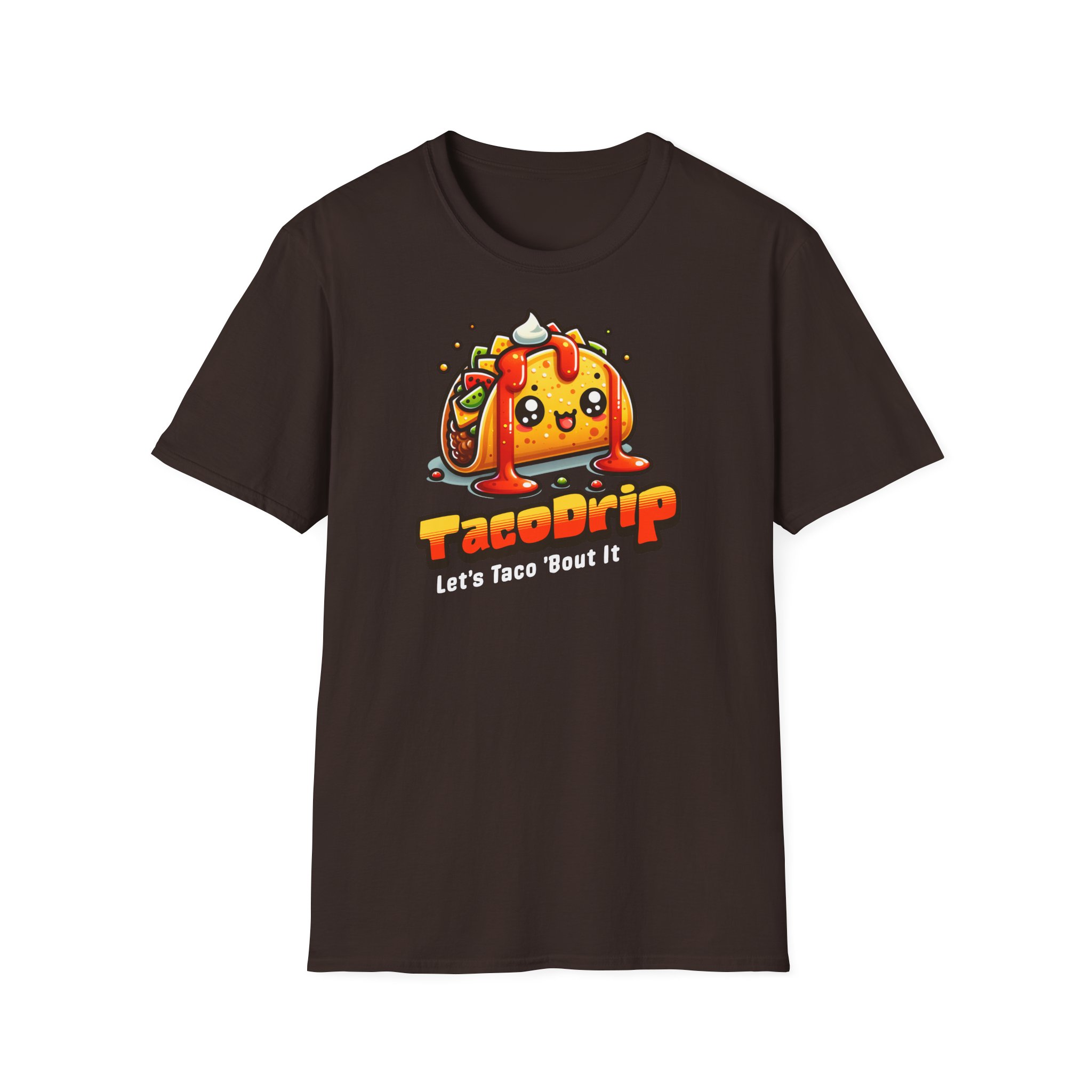 Taco Drip Lets Taco Bout It T Shirt Funny Taco Lover Tee Kawaii Taco Graphic Shirt Food Humor Gift Taco Tuesday Novelty Tee - Image 11