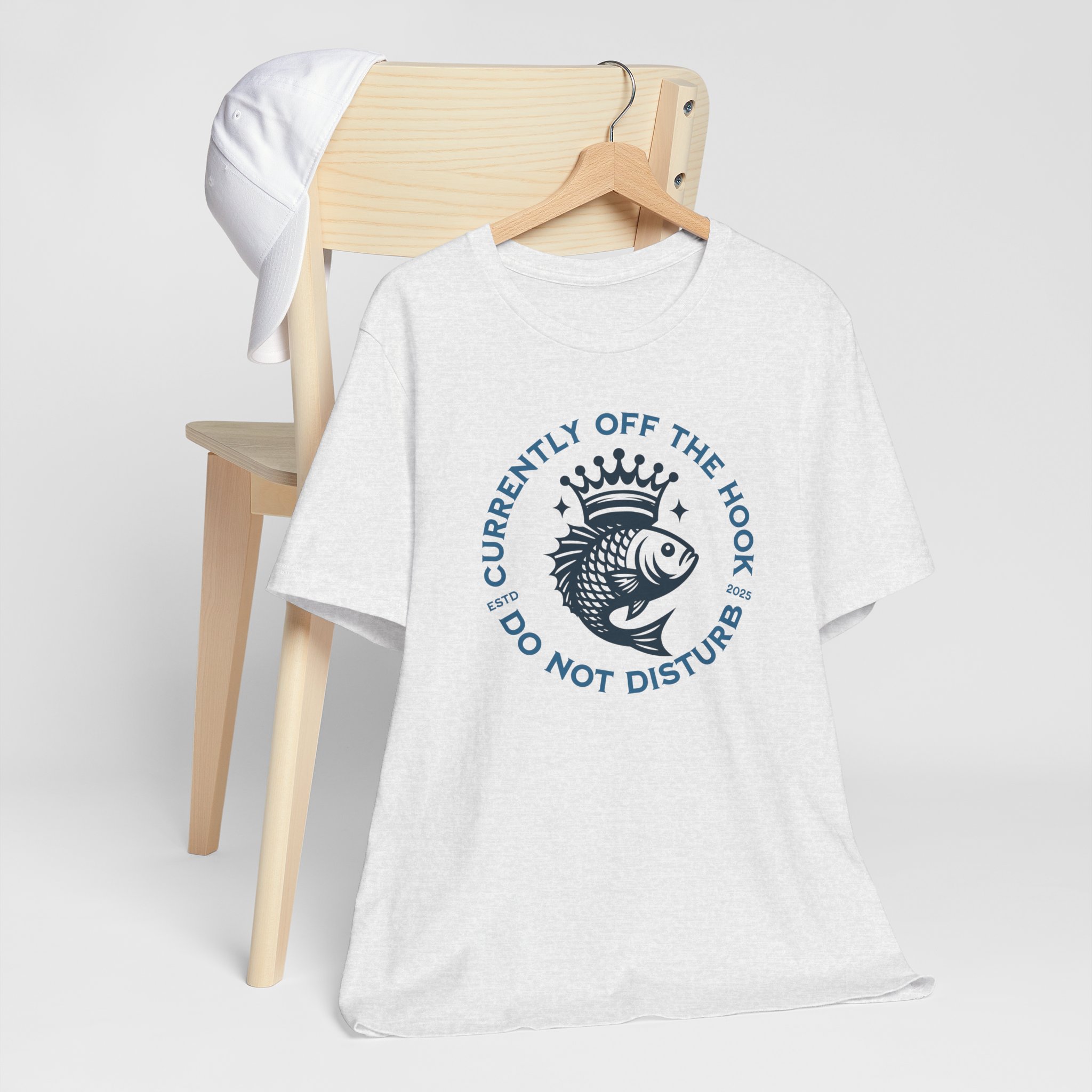 Currently Off The Hook Do Not Disturb T Shirt Funny Fishing Tee Fish Pun Shirt Fishing Lover Gift Angling Humor Novelty Fishing Tee - Image 6