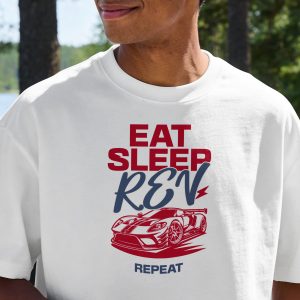 Eat Sleep Rev Repeat T Shirt Funny Car Lover Tee Racing Car Enthusiast Shirt Motorsport Gift Supercar Graphic Tee Petrolhead Gift