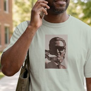Patrick Bateman T Shirt American Psycho Horror Film Graphic Tee Cult Classic Movie Gift Slasher Horror Fan Shirt Patrick Bateman Pop Art Tee