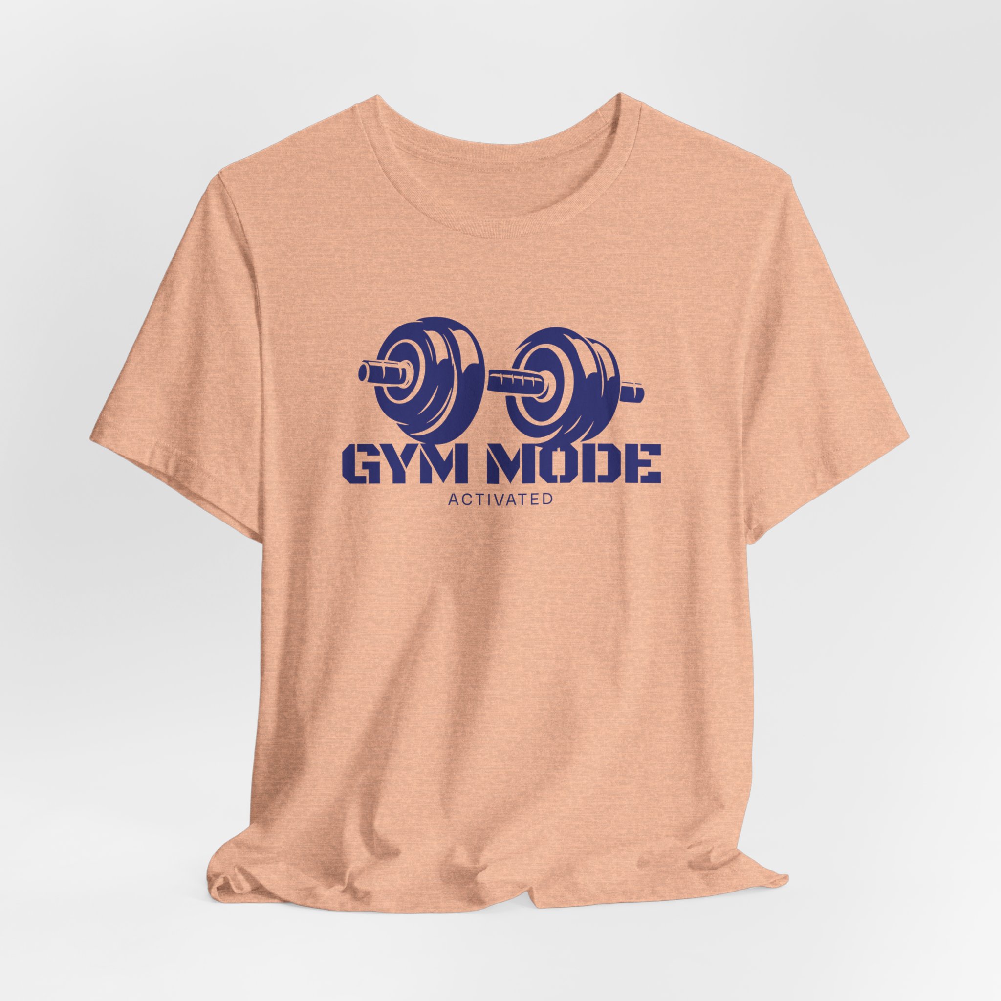 Gym Mode Activated T Shirt Funny Fitness Motivation Tee Dumbbell Workout Shirt Gym Lover Gift Weight Training Graphic Tee - Image 6