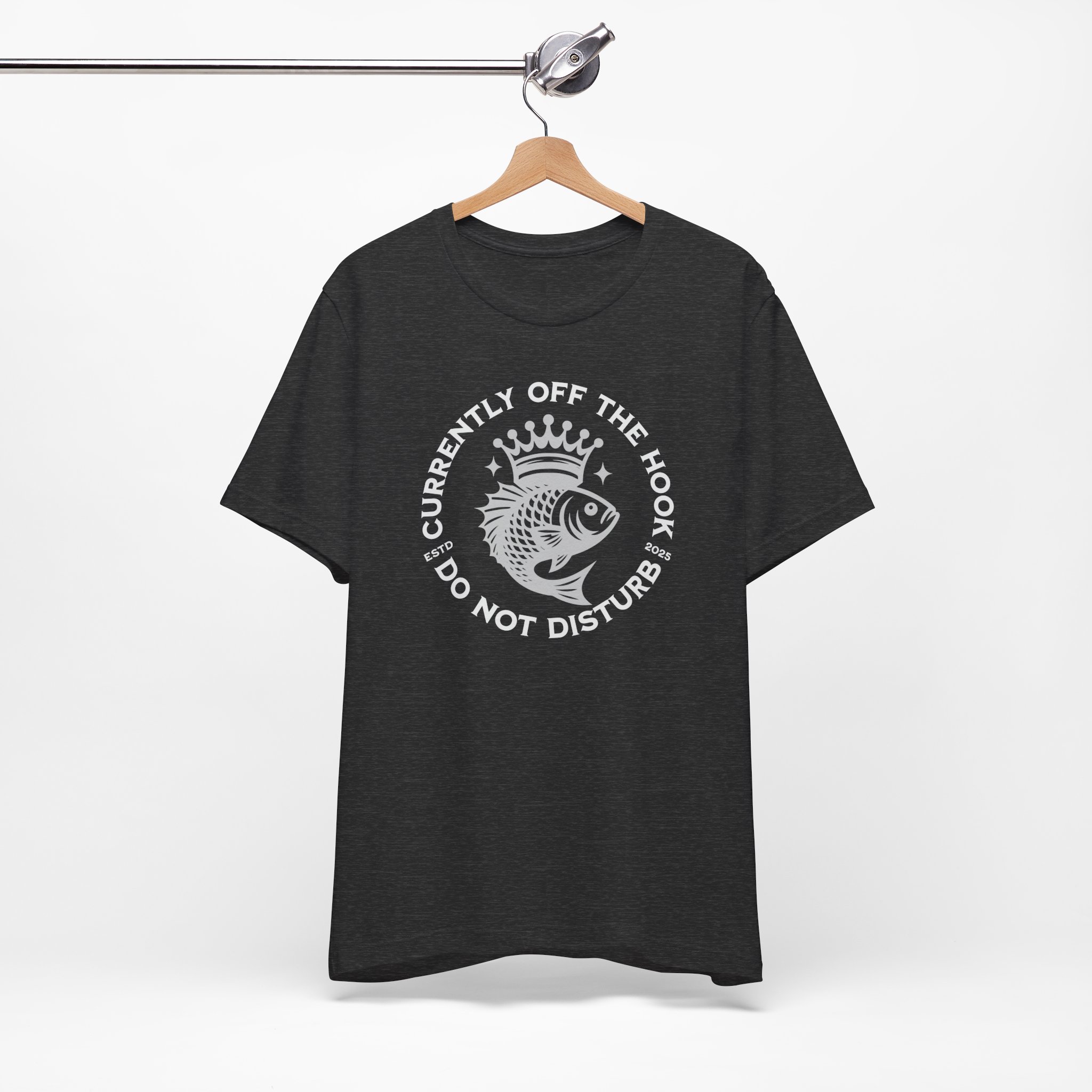 Currently Off The Hook Do Not Disturb T Shirt Funny Fishing Tee Fish Pun Shirt Fishing Lover Gift Angling Humor Novelty Fishing Tee - Image 8