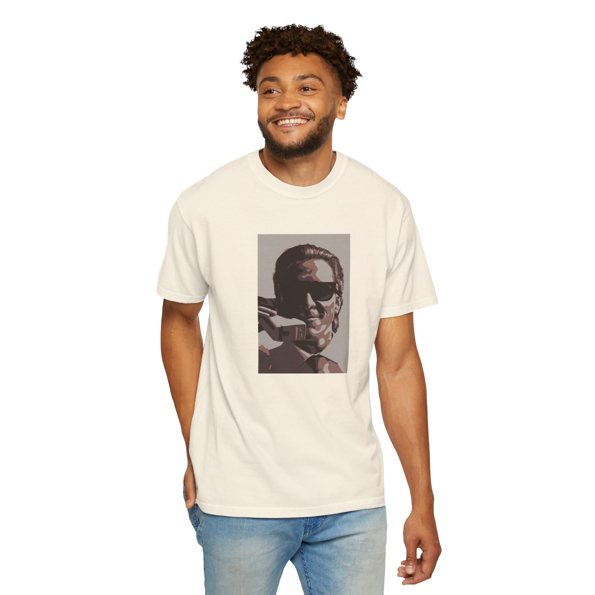 Patrick Bateman T Shirt American Psycho Horror Film Graphic Tee Cult Classic Movie Gift Slasher Horror Fan Shirt Patrick Bateman Pop Art Tee - Image 6