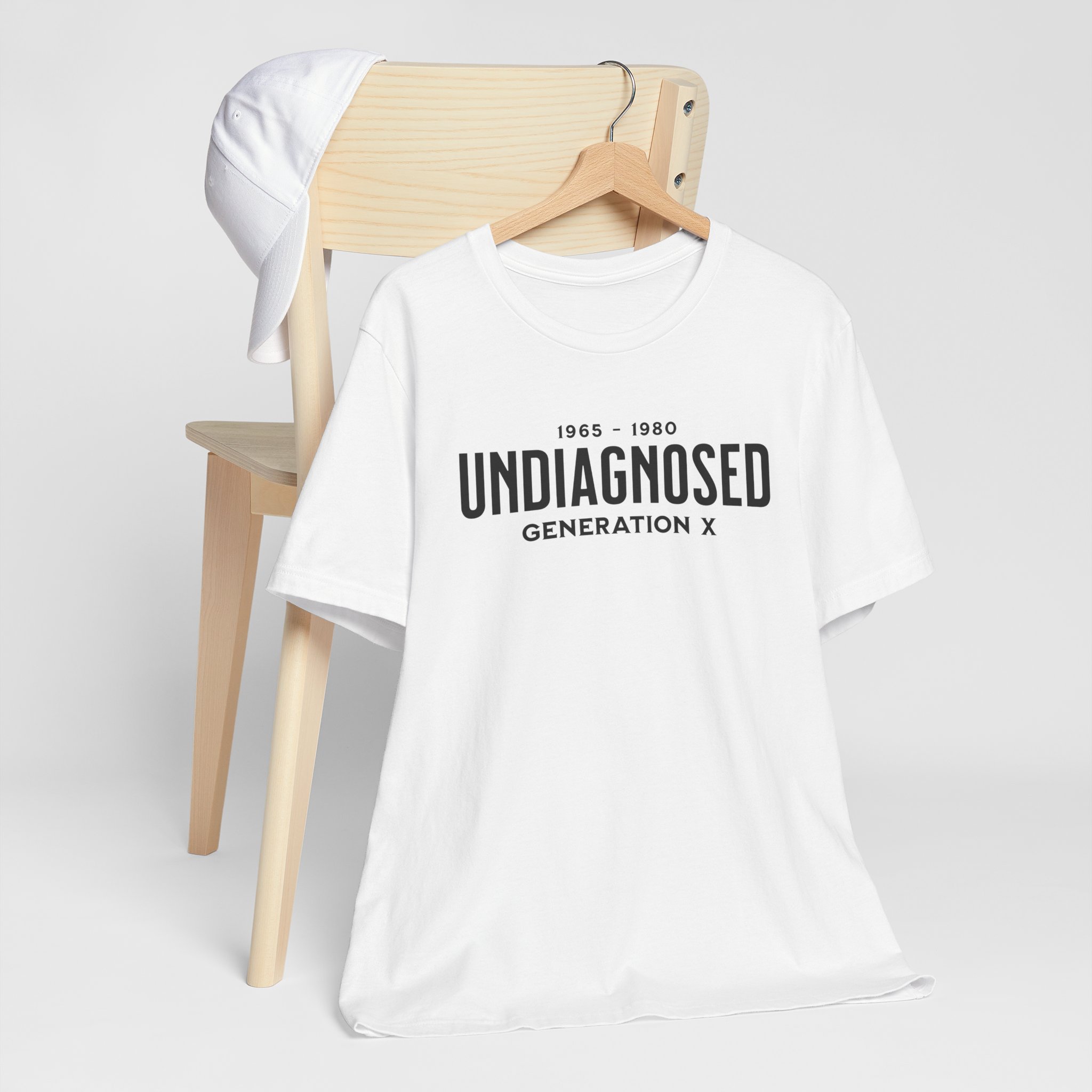 Undiagnosed Generation X T Shirt Funny Gen X Humour Tee 1965 1980 Birthday Gift Generation X Shirt Sarcastic Gen X Gift Nostalgia Graphic Tee - Image 6