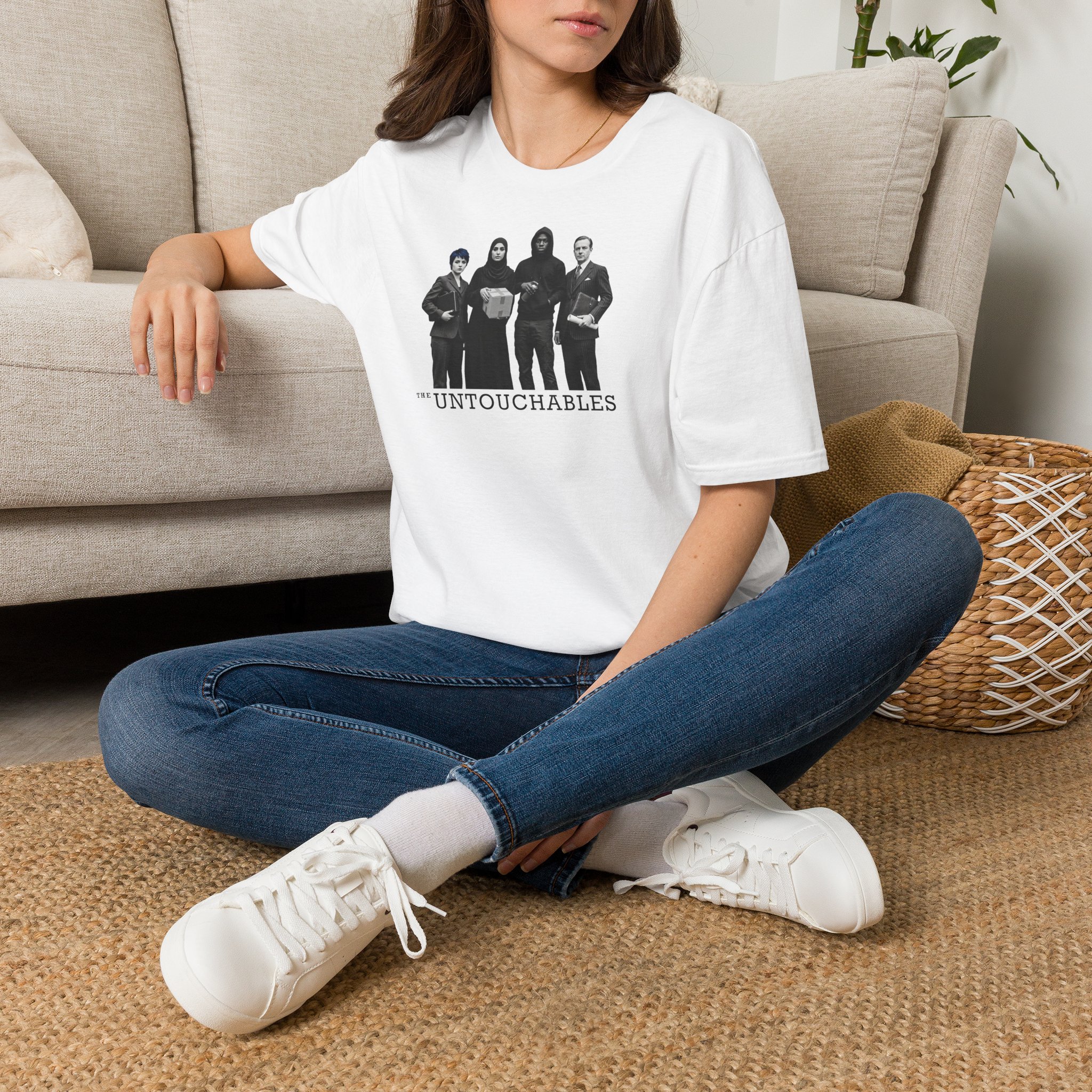 The Untouchables T Shirt British Political Satire Graphic Tee Funny UK Politics Shirt Political Humour Gift Current Affairs Tee - Image 2
